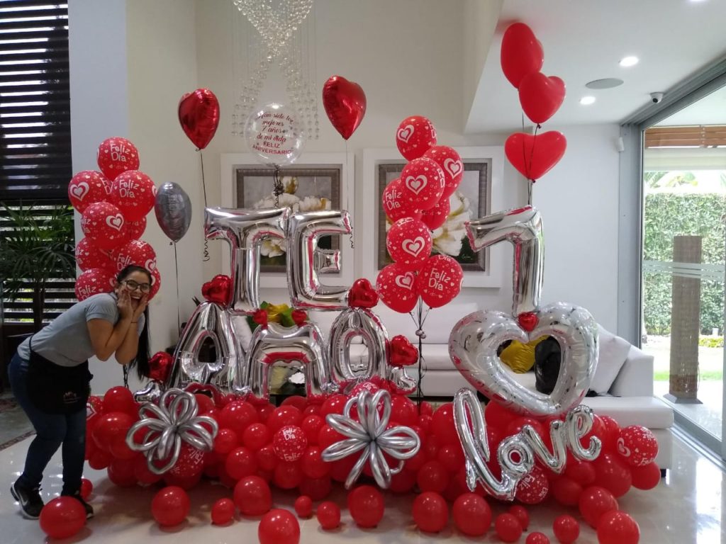 MEGA BOUQUET ANIVERSARIO - 2.5 x 4 mts. - Imagen 2