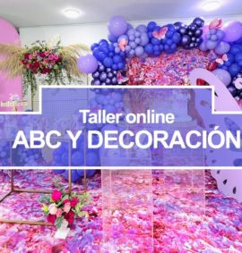 TALLER ONLINE – ABC Y DECORACIÓN