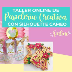 TALLER ONLINE- Papelería Creativa