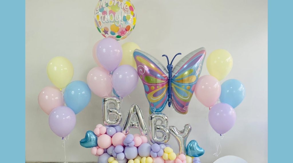Bouquet Welcome Baby Pastel