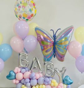 Bouquet Welcome Baby Pastel