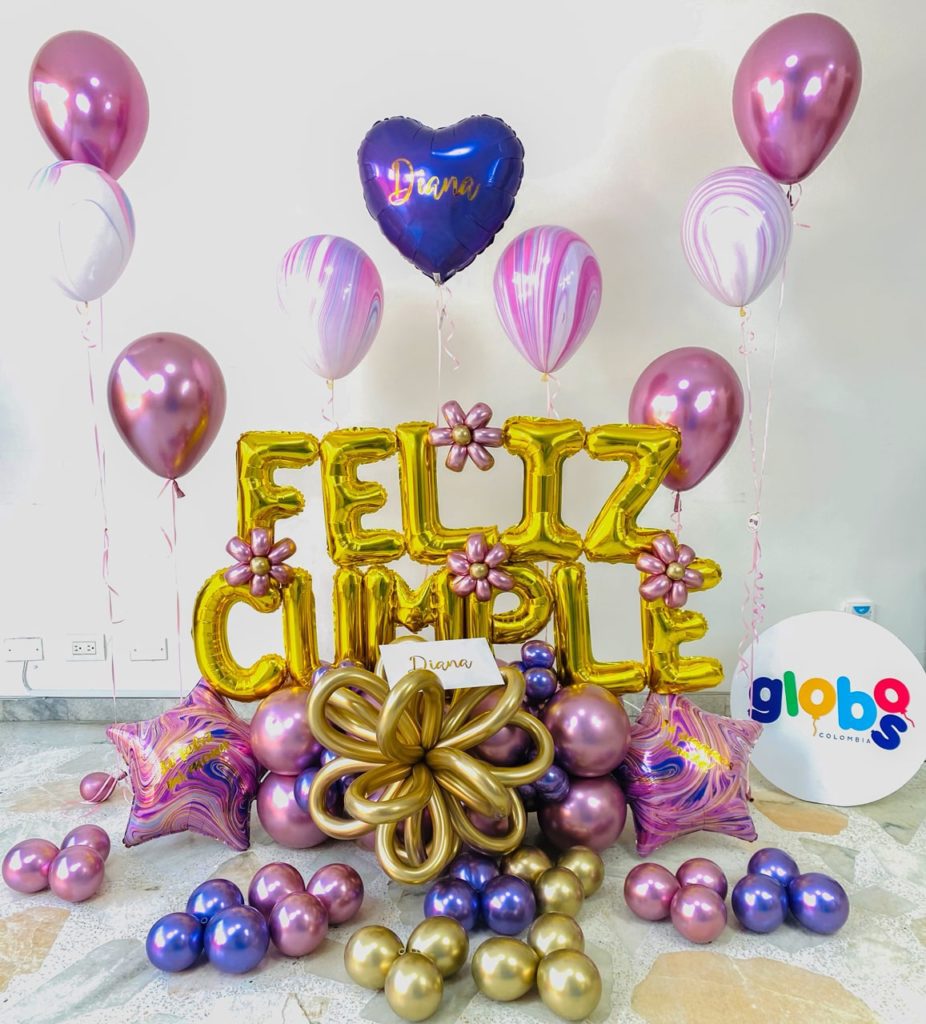 Bouquet Feliz Cumple Heart - Imagen 2