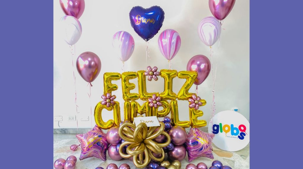 Bouquet Feliz Cumple Heart