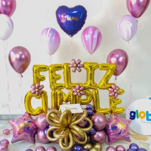 Bouquet Feliz Cumple Heart