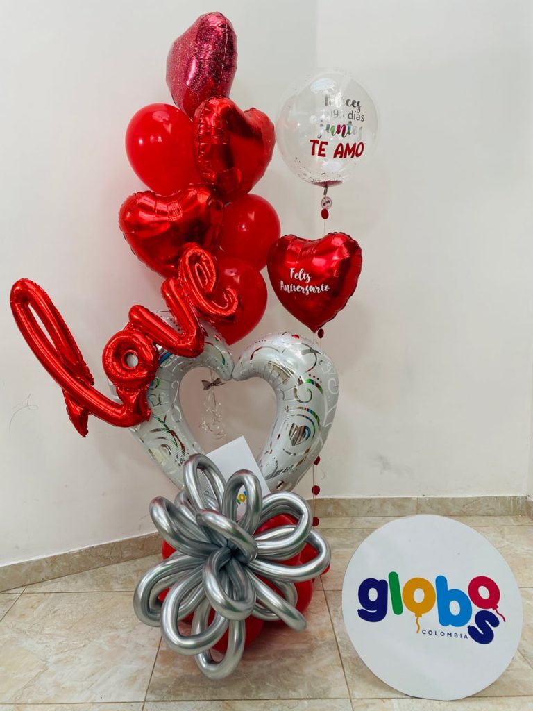 Bouquet Heart Platinum - Imagen 2