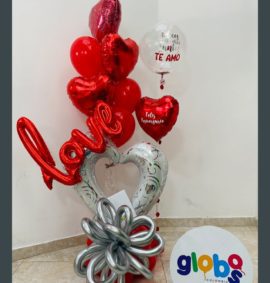 Bouquet Heart Platinum