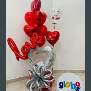 Bouquet Heart Platinum