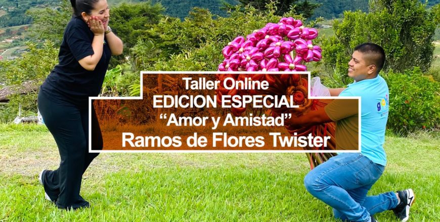 Banner Taller Ramos De Flores Twister