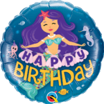 Happy Birthday Sirenita 18 Pulgadas