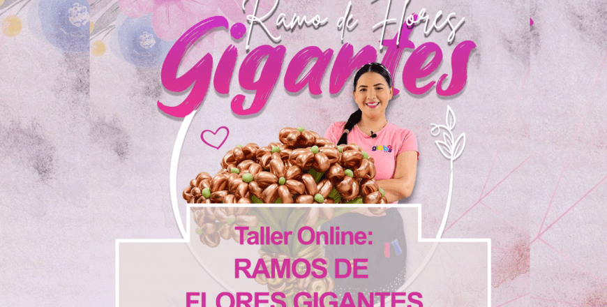 Banners Taller Ramos De Flores Gigantes
